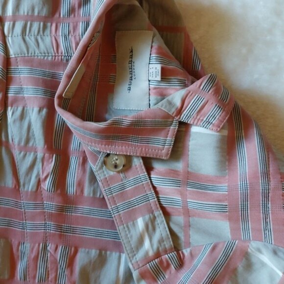 Burberry Multicolor Plaid Jacket Size 6 - Picture 14 of 15